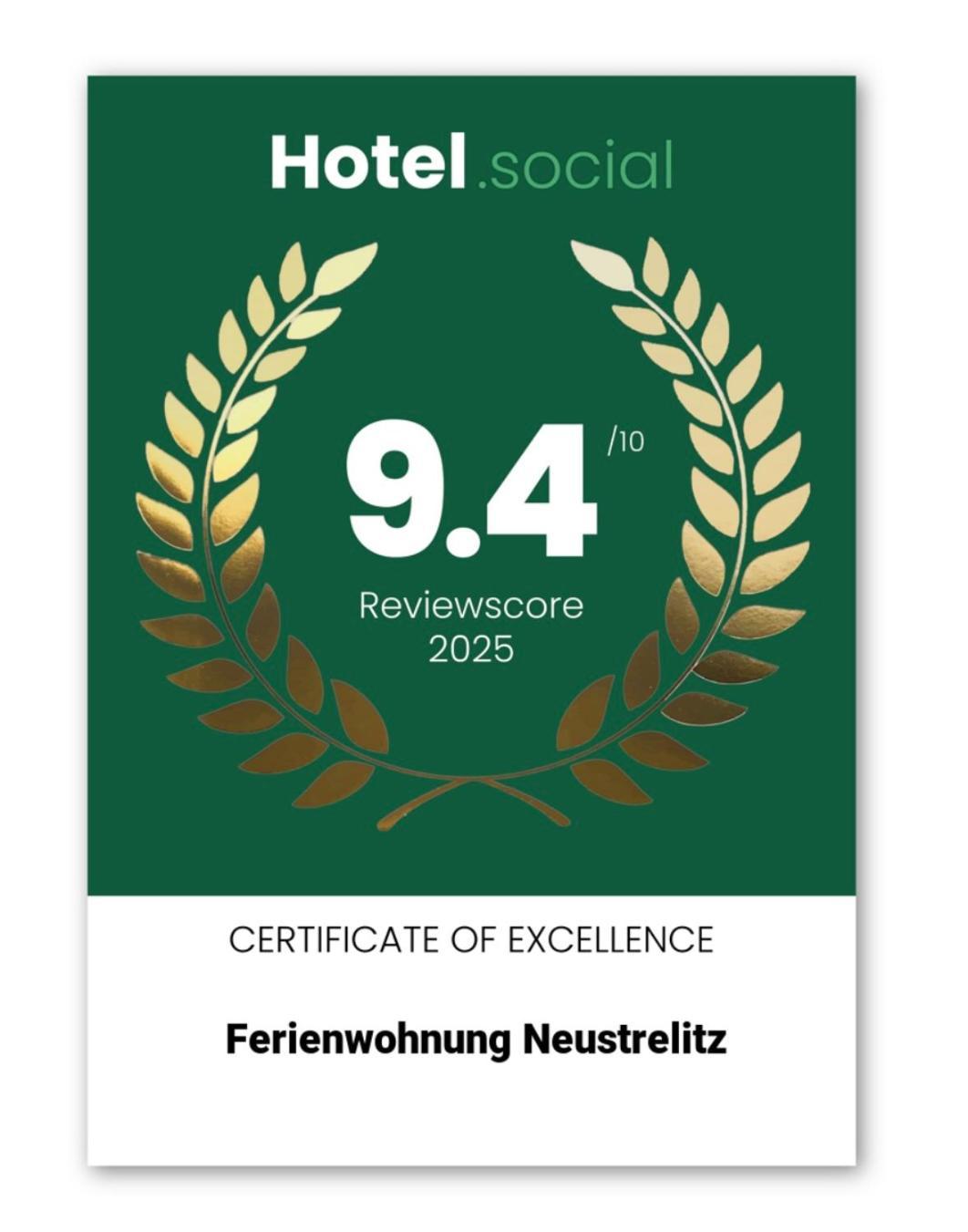 Ferienwohnung Neustrelitz Exterior photo